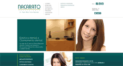 Desktop Screenshot of esteticaeclareamentodental.com.br